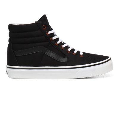 Vans Tort Sk8-Hi - Kadın Bilekli Ayakkabı (Siyah)